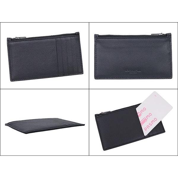 財布の日限定ポイント10 コーチ Coach 財布 コインケース F ブラック スムース カーフ レザー ジップ コイン カード アウトレット メンズ レディース Co Ko 17 インポートコレクションyr 通販 Yahoo ショッピング
