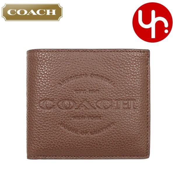 コーチ COACH 財布 二つ折り財布 F24647 2018 春夏 新作 ナチュラル スムース レザー ダブル ビルフォード ウォレット アウトレット メンズ｜import-collection-yr｜06