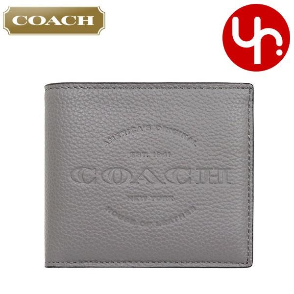 COACH コーチ 二つ折り財布 シンプル COACH コーチ 財布 二つ折り財布 F24647 2018 春夏 新作