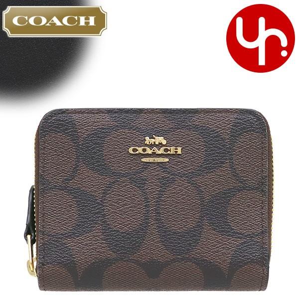 COACH コーチ 財布 二つ折り財布 F78144 シグネチャー スモール