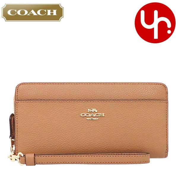 COACH コーチ 財布 長財布 F76517 ラグジュアリー ペブルド レザー