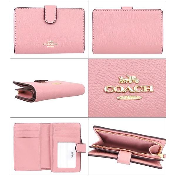 お気にいる Coach コーチ 折り財布 ピンク 二つ折り財布 折り財布 Fcdlba Com Br