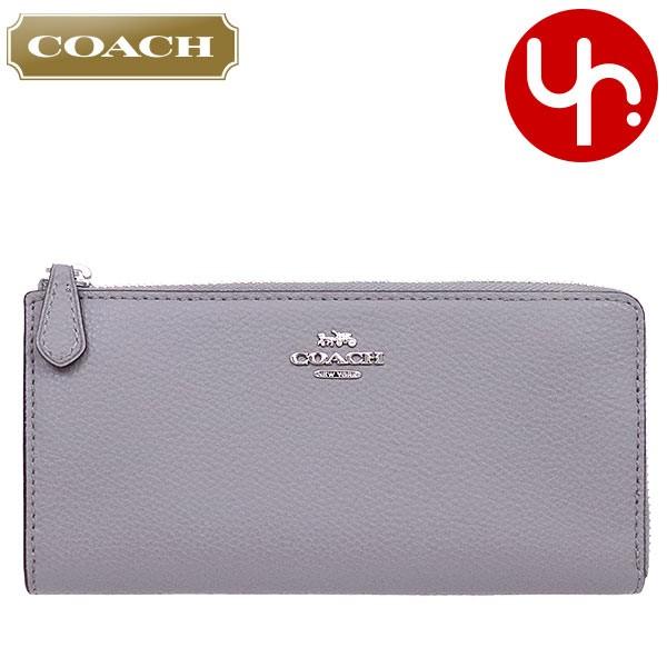 COACH コーチ 財布 長財布 F73445 ラグジュアリー ペブルド