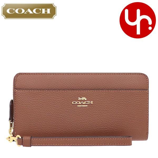 COACH コーチ 財布 長財布 F76517 ラグジュアリー ペブルド