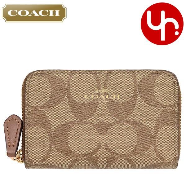 COACH コーチ 財布 コインケース F78005 シグネチャー ジップ