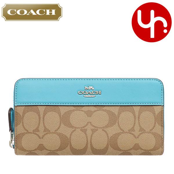 COACH コーチ 財布 長財布 F76873 ラグジュアリー シグネチャー