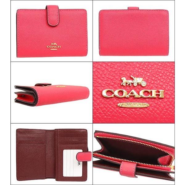 24時間限定ポイント10 コーチ Coach 財布 二つ折り財布 F11484 11484 エレクトリックピンク クロスグレーン レザー ミディアム コ アウトレット レディース Co Ko210108 17 インポートコレクションyr 通販 Yahoo ショッピング