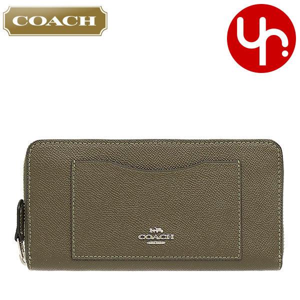 コーチ　COACH　長財布　ラウンドファスナー　F54007　ブラウン　茶色 コーチ COACH 長財布 ラウンドファスナー F54007 ブラウン 茶色