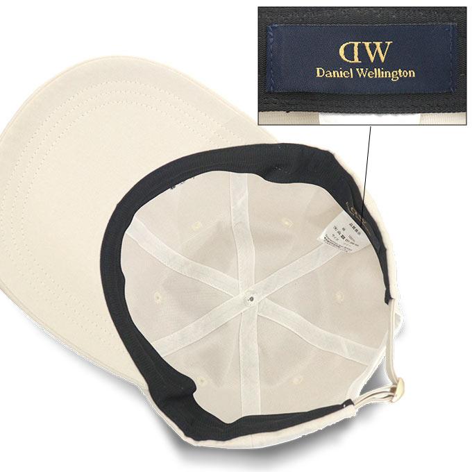 最終お値下げ★新品タグ付き★ダニエルウェリントン★ベージュロゴ入りキャップ★DW Daniel Wellington 【48時間限定ポイント5％】ダニエル