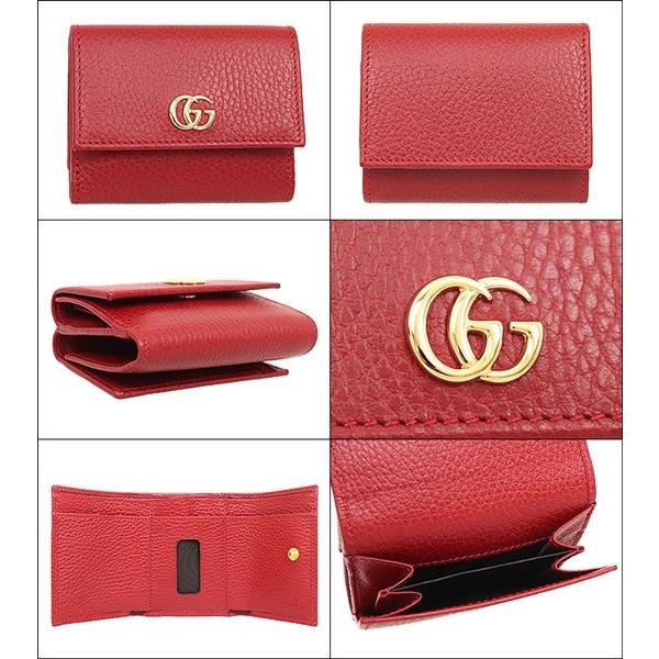 グッチ Gucci 財布 三つ折り財布 Cao0g ハイビスカスレッド プチ Gg マーモント レザー コンパクト ウォレット レディース Gu Ko0911 14 インポートコレクションyr 通販 Yahoo ショッピング
