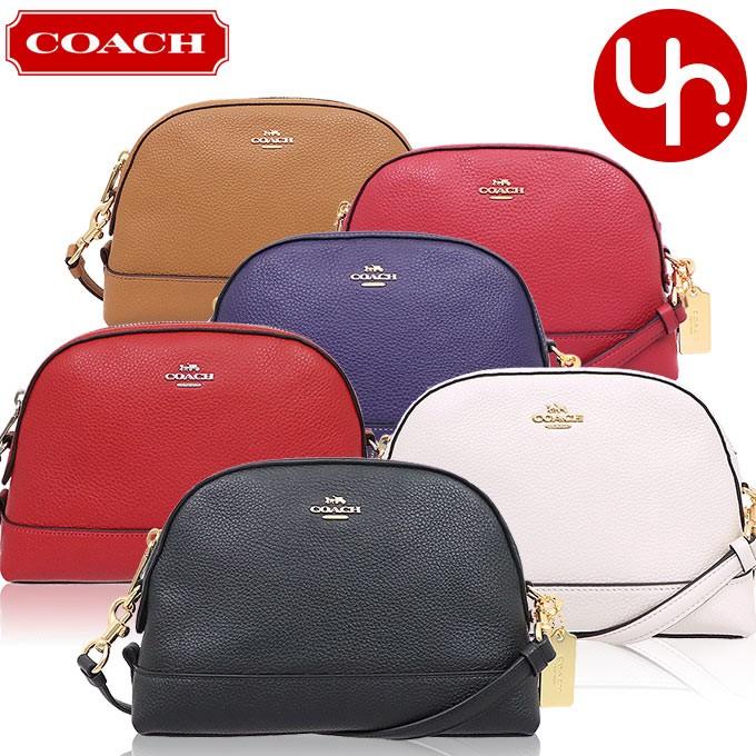 COACHコーチ】美品 希少カラー ショルダーバッグ ドーム型 F76673