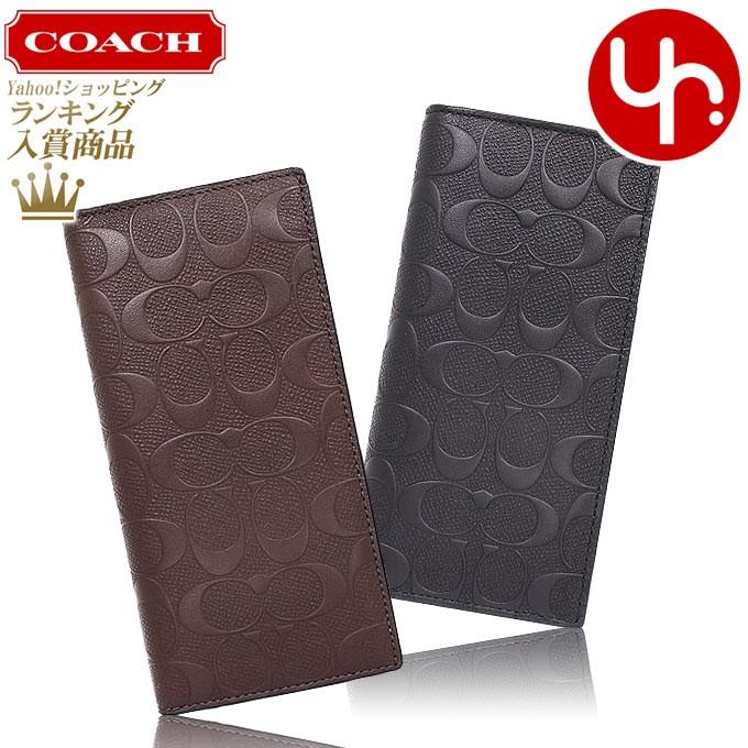 激安 即納 コーチ Coach 財布 長財布 F デボスド シグネチャー クロスグレーン レザー ブレスト ポケット ウォレット アウトレット メンズ レディース Me Co Ko 17 インポートコレクションyr 通販 Yahoo ショッピング さらに値下げ Www