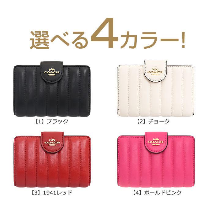 コーチ COACH 財布 二つ折り財布 FC3454 C3454 リニア キルティング