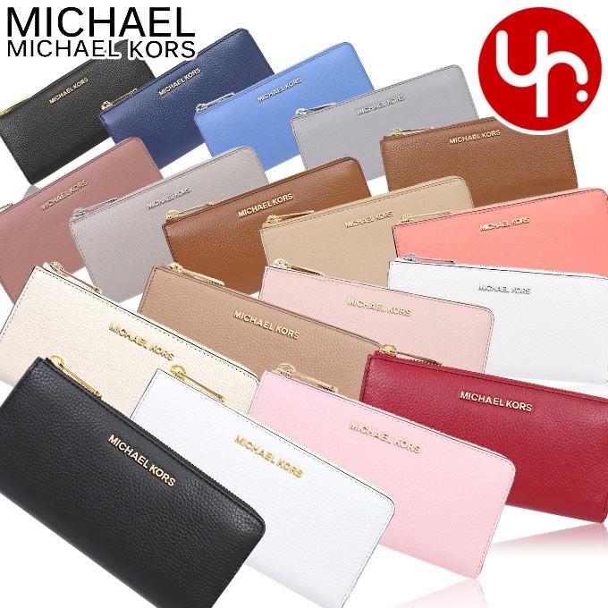 マイケルコース MICHAEL KORS 財布 長財布 35H8GTVZ3L 35H8STVZ3L 35S7GBFZ3T レザー ラージ スリー  クォーター L ジップ ウォレット アウトレット レディース : me-mk-ko180717-6 : インポートコレクションYR - 通販 -