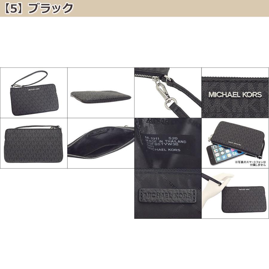 マイケルコース MICHAEL KORS 小物 ポーチ 35F8GTVW3B 35F8STVW3B ジェット セット トラベル シグネチャー トップ ジップ リストレット アウトレット レディース｜import-collection-yr｜14