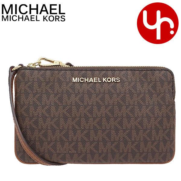 マイケルコース MICHAEL KORS 小物 ポーチ 35F8GTVW3B 35F8STVW3B ジェット セット トラベル シグネチャー トップ ジップ リストレット アウトレット レディース｜import-collection-yr｜02