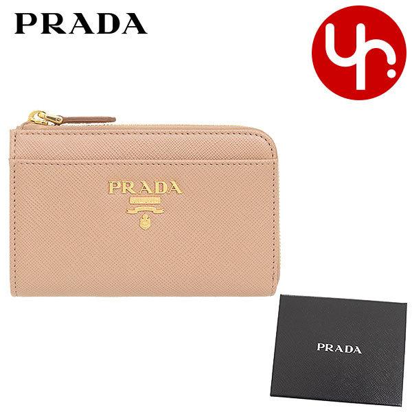 プラダ PRADA 小物 キーケース 1PP122 QWA サフィアーノ レザー メタル レタリング ロゴ キーリング カード コインケース レディース｜import-collection-yr｜03