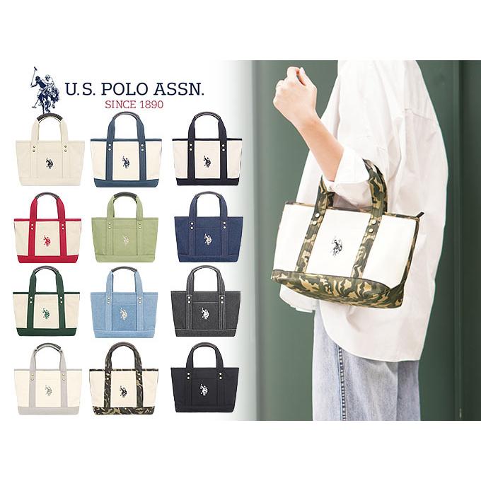 新品　US.POLO ASSN.ユーエスポロアッスン トートバッグ ホワイト U.S. POLO ASSN. トートバッグ 「U.S. ASSN.」 ユーエスポロアッ