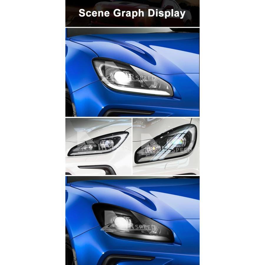 スバルBRZ ZD8 トヨタGR86 ZN8 専用 ヘッドライト保護フィルム