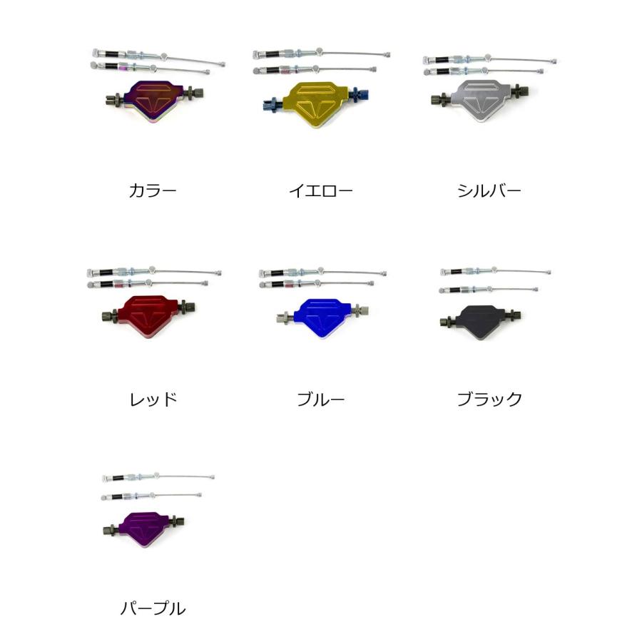バイク用イージープルクラッチシステム スタントレバー プルケーブル