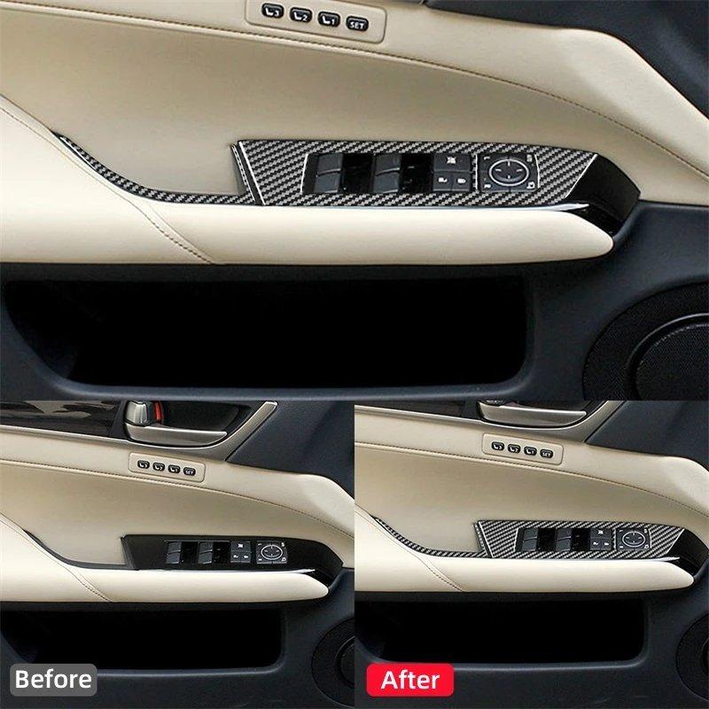 レクサスGS 2013-2019 内装カーボンファイバー パワーウインドウ