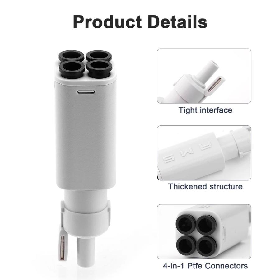 Bambu Lab 3Dプリンター用 AMSフィラメントハブ 5ウェイコンポーネント