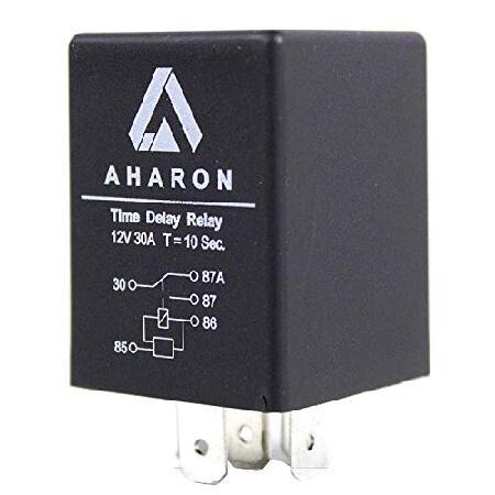 時間遅延リレー10秒5ピン12V 30A 5ピンSPDT。 輸入品 | 