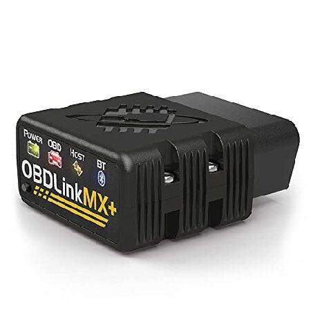 OBDLink MX+ OBD2 Bluetooth Scanner for iPhone, Android, and  