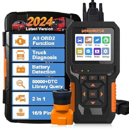 HUMZOR OBD2スキャナー診断ツール 車/ヘビーデューティトラック