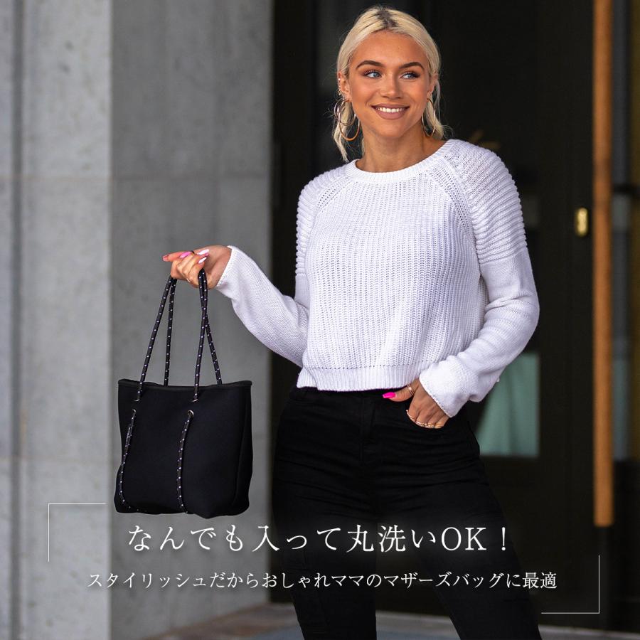 ウィローベイ ミニ willow bay 日本公式販売店 ネオプレン トートバッグ ファスナー タイプ マザーズバッグ 洗える willowbay 送料無料 | Willow Bay | 02