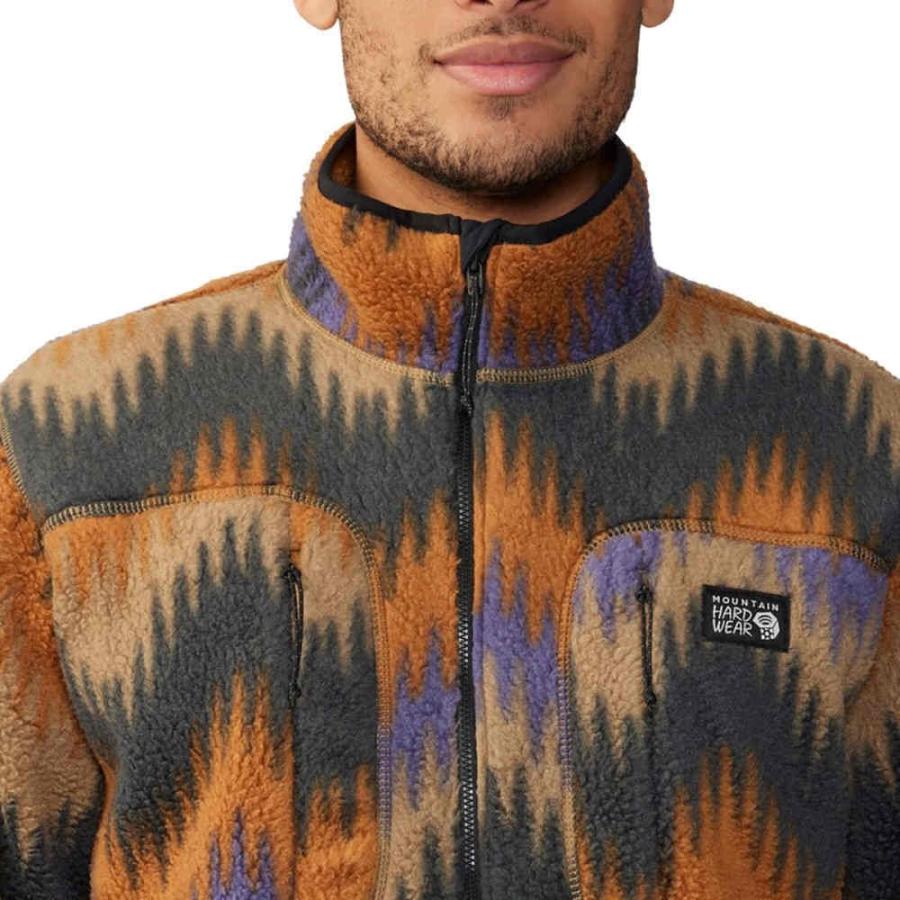 マウンテンハードウェア (Mountain Hardwear) メンズ フリース トップス Hicamp Fleece Printed Pullover (Trail Dust Zig Zag Print)｜import-garage｜03