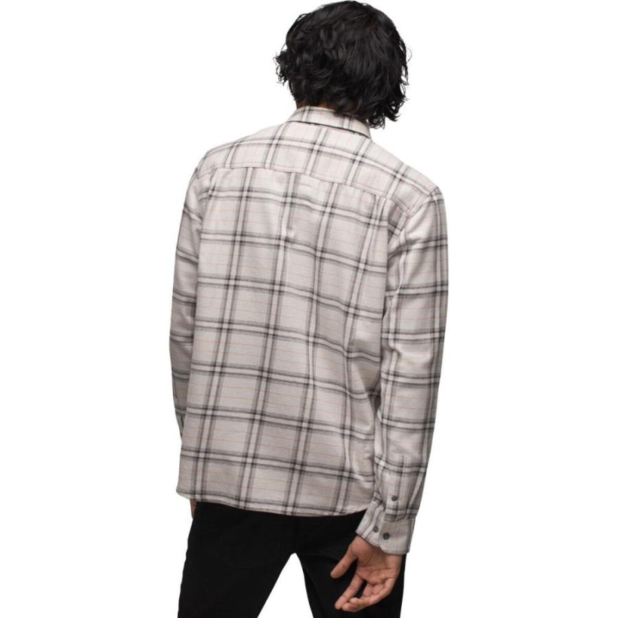 日本店舗 プラーナ (prAna) メンズ シャツ トップス Dolberg Flannel Shirt (Pebble Grey)