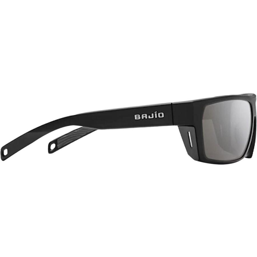 【GINGER掲載商品】 バヒオ (BAJIO) メンズ スポーツサングラス Palometa Sunglasses (Black Matte/Silver)