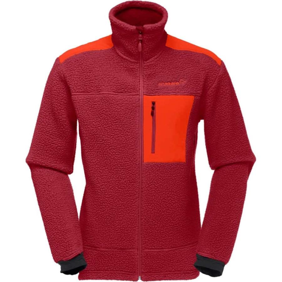 ノローナ (Norrona) メンズ フリース トップス Trollveggen Thermal Pro Fleece Jacket (Rhubarb)｜import-garage｜03