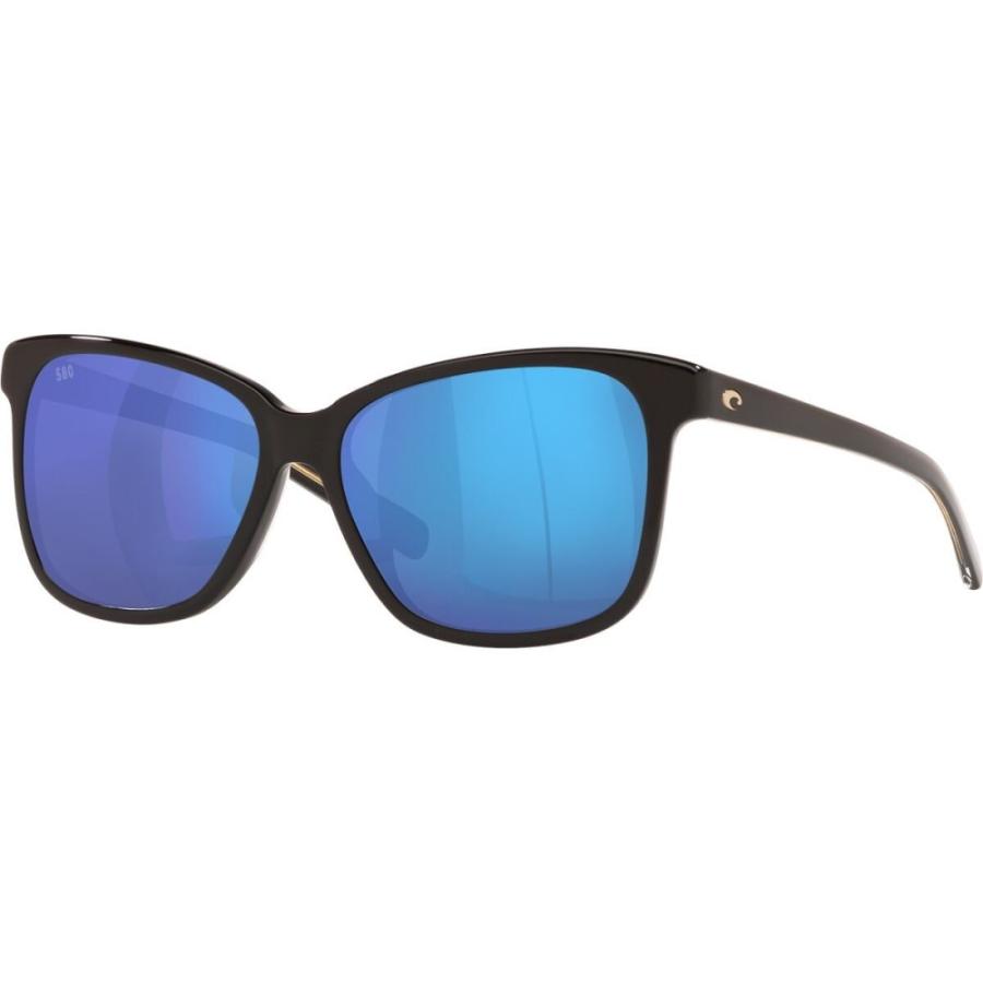 コスタ (Costa) メンズ スポーツサングラス Mayfly 580G Sunglasses (Mt Black Blue Mirror