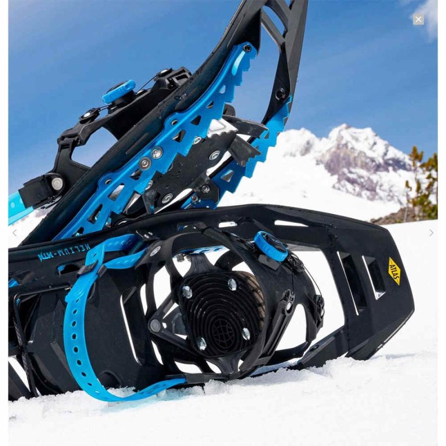 アトラス スノーシュー (Atlas Snowshoes) ユニセックス スキー・スノーボード Helium Mtn Snowshoe (Black/Blue)｜import-garage｜02