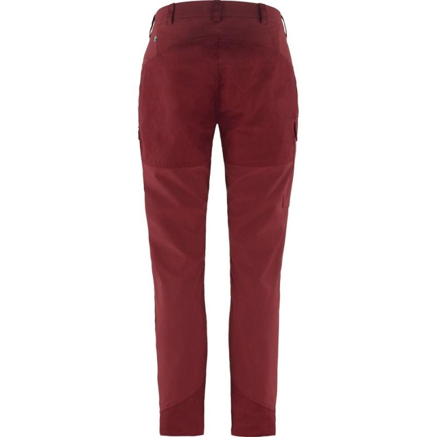 フェールラーベン (Fjallraven) レディース ハイキング・登山 ボトムス・パンツ Nikka Curved Trouser (Bordeaux Red)｜import-garage｜02