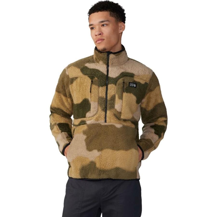 マウンテンハードウェア (Mountain Hardwear) メンズ フリース トップス Hicamp Fleece Printed Pullover (Sandstorm Flagstone Camo Print)｜import-garage｜02