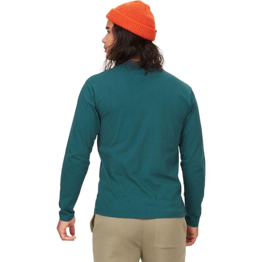 マーモット (Marmot) メンズ 長袖Tシャツ トップス Backcountry Marty Long-Sleeve T-Shirt (Dark Jungle)｜import-garage｜03