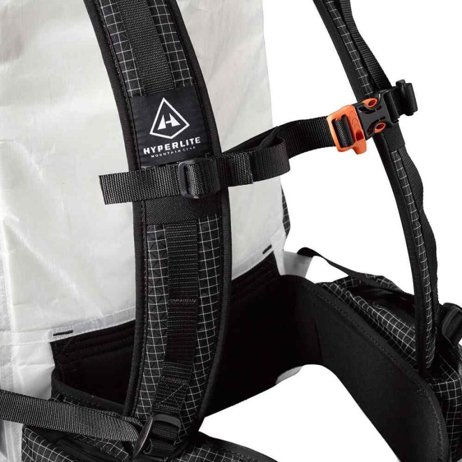 ハイパーライトマウンテンギア (Hyperlite Mountain Gear) ユニセックス ハイキング・登山 バックパック・リュック Windrider 40L Backpack (White)｜import-garage｜05