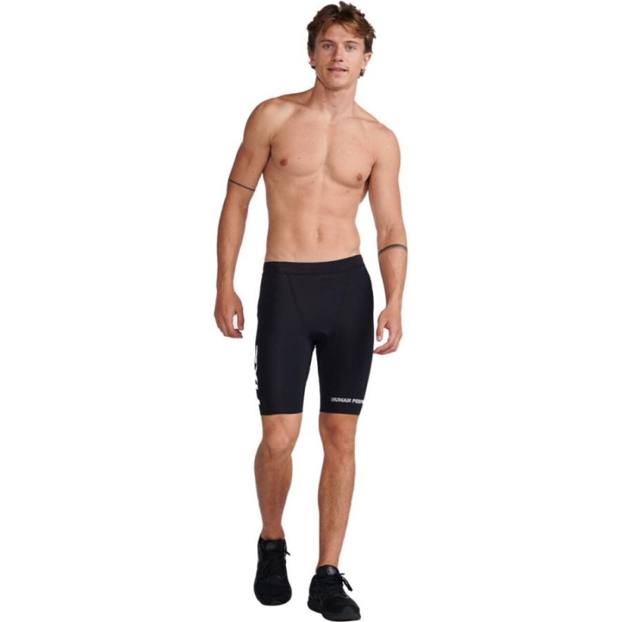 ツータイムズユー (2XU) メンズ トライアスロン ボトムス・パンツ Aero 9In Tri Short (Black/White)｜import-garage｜02