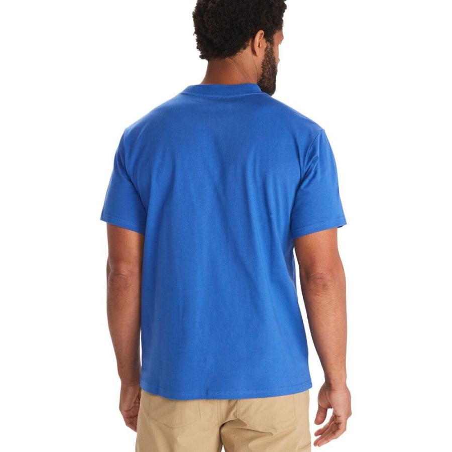 マーモット (Marmot) メンズ Tシャツ トップス Mmw Heavyweight T-Shirt (Trail Blue)｜import-garage｜02