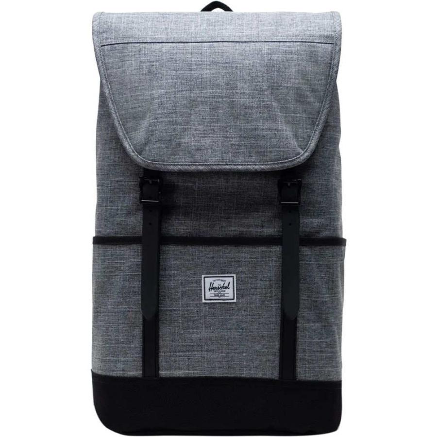 ハーシェル サプライ (Herschel Supply) メンズ バックパック・リュック バッグ Retreat Pro Backpack (Raven Crosshatch/Black)｜import-garage｜03