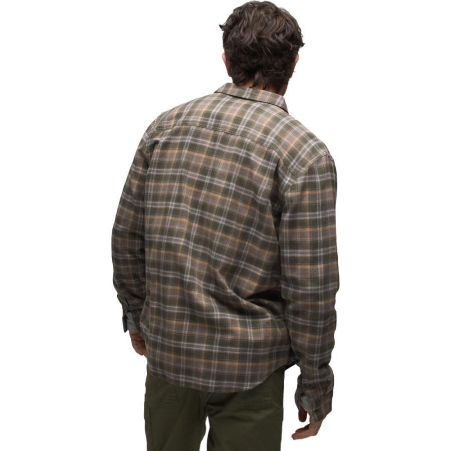 （クーポン発行） プラーナ (prAna) メンズ シャツ トップス Dolberg Flannel Shirt (Evergreen)