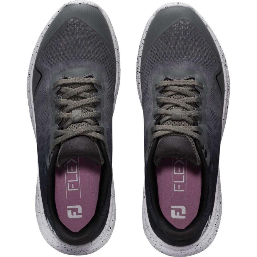 フットジョイ (FootJoy) レディース ゴルフ シューズ・靴 Flex Spikeless Golf Shoes(Previous Season Style) (Black/Charcoal/White)｜import-garage｜03