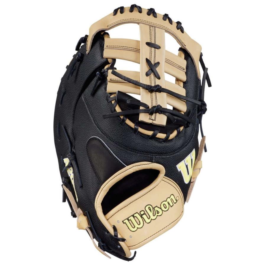 ウィルソン (Wilson) ユニセックス 野球 グローブ 12.5'' Jose Abreu A2000 Series First Base Mitt (Black/Blonde)｜import-garage｜02