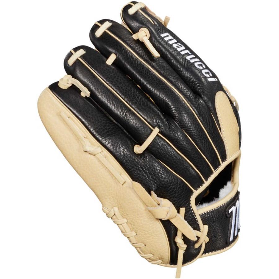 マルッチ (Marucci) ユニセックス 野球 グローブ 12 Marksman Series Glove (Black/Blonde)｜import-garage｜05
