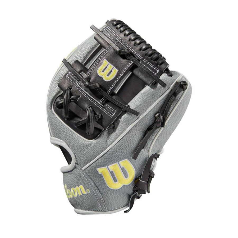 ウィルソン (Wilson) ユニセックス 野球 グローブ 11.5'' 1786 A2000 Superskin' Series Glove (Grey)｜import-garage｜05