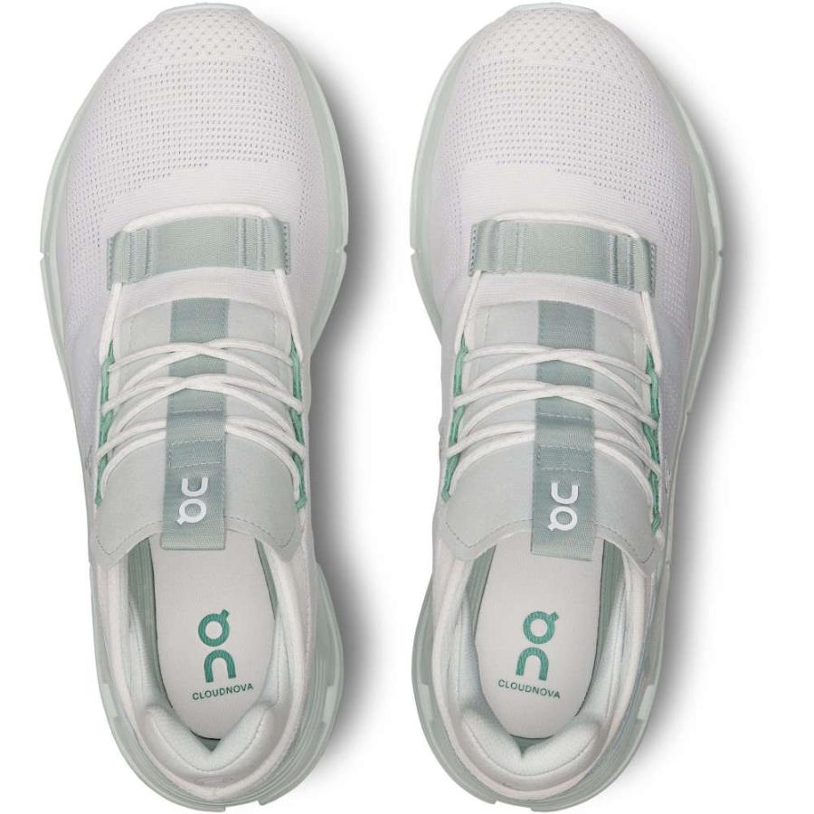 オン (On) メンズ スニーカー シューズ・靴 Cloudnova Shoes (White/Grey/Blue)｜import-garage｜02