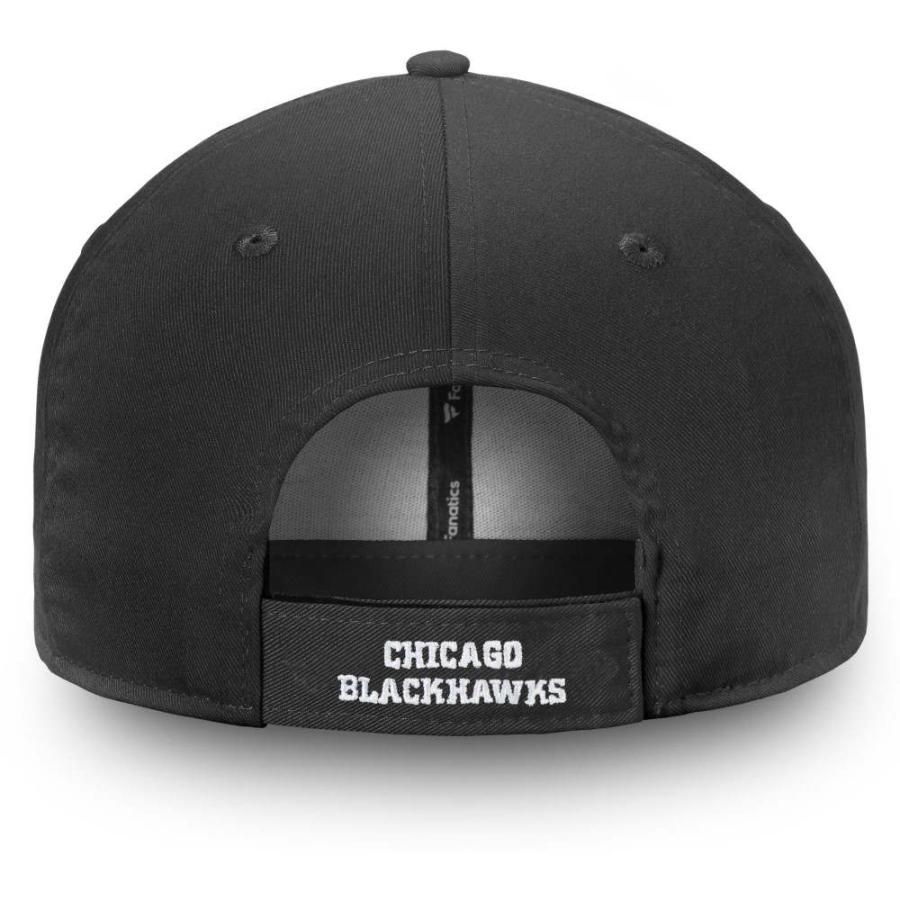 ファナティクス (Fanatics) ユニセックス キャップ 帽子 Nhl Chicago Blackhawks Core Structured Adjustable Hat｜import-garage｜04
